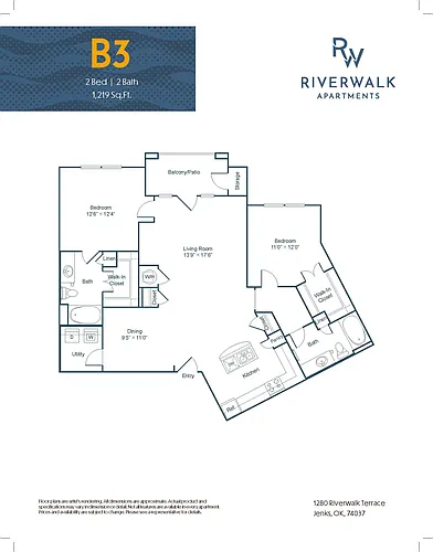 Floor plan B3