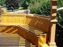 Great cedar deck