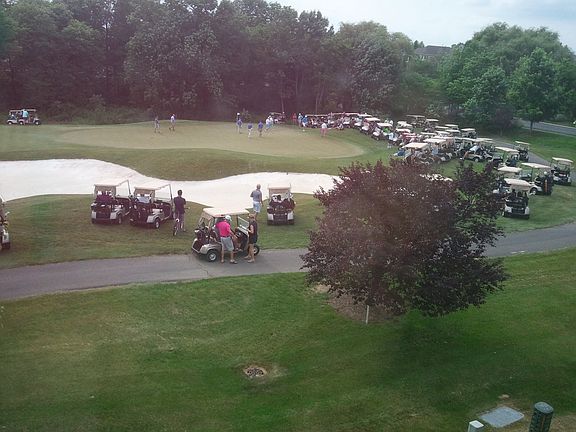 View of golf from MBR window