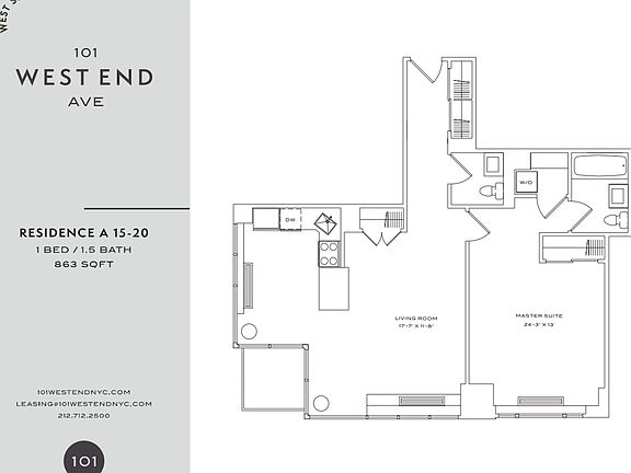 2nd image of 101 W End Ave APT 18A