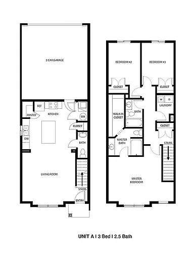Floor plan Metro- Townhome