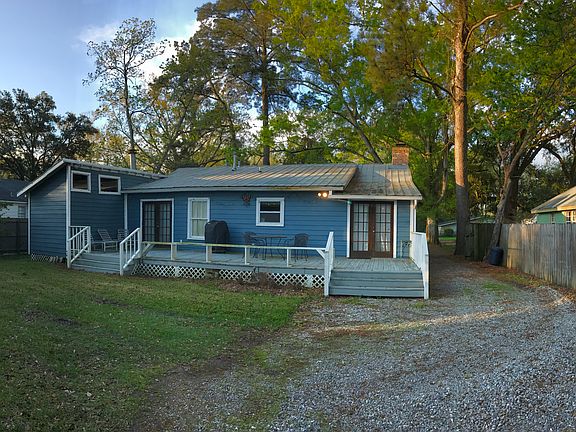 Newly constructed porch