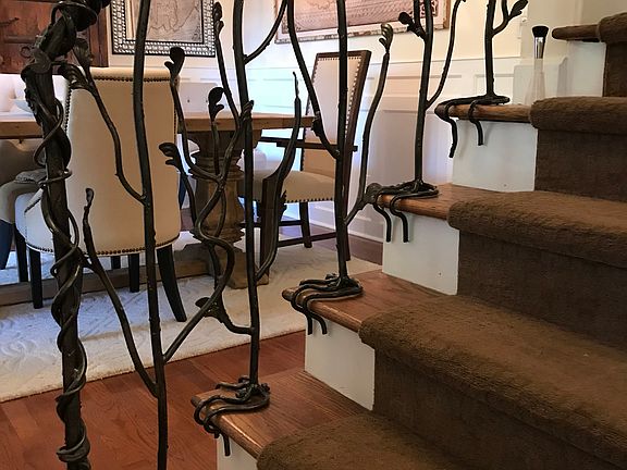 Custom Rod Iron Railing