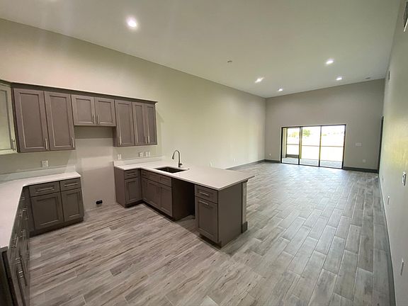 Kitchen, Dining, living room open floor plan.
