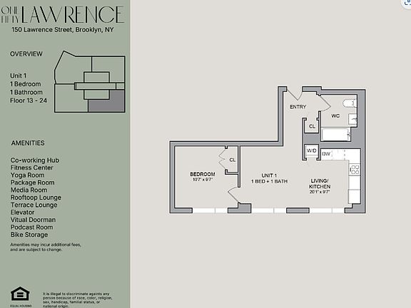 2nd image of 150 Lawrence St #1531