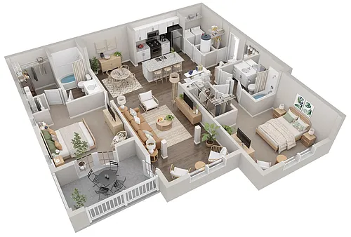 Floor plan B1G