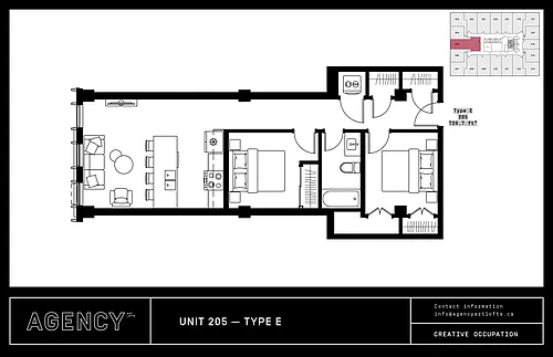 Floor plan 205