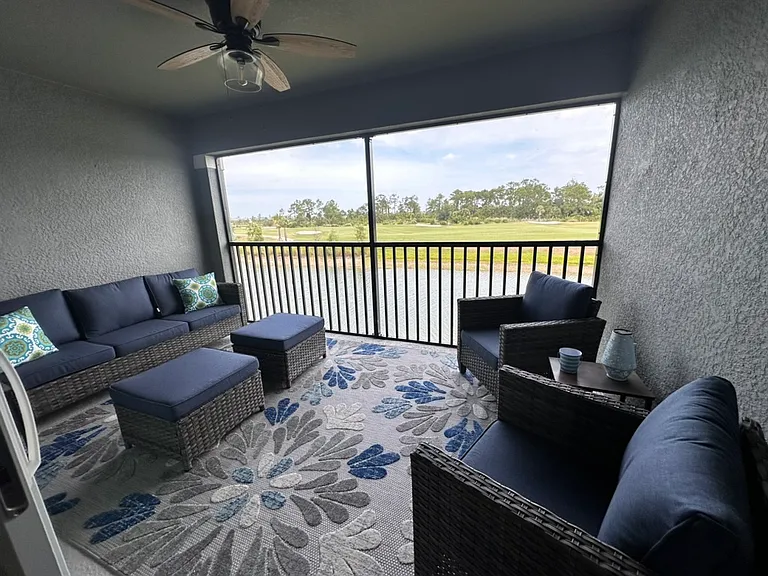 Golf Course View balcony
