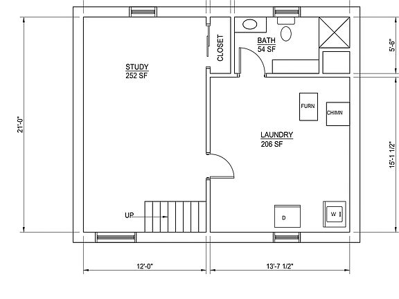 1212 Lower floor
