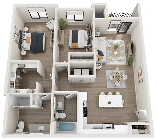 Floor plan 2A