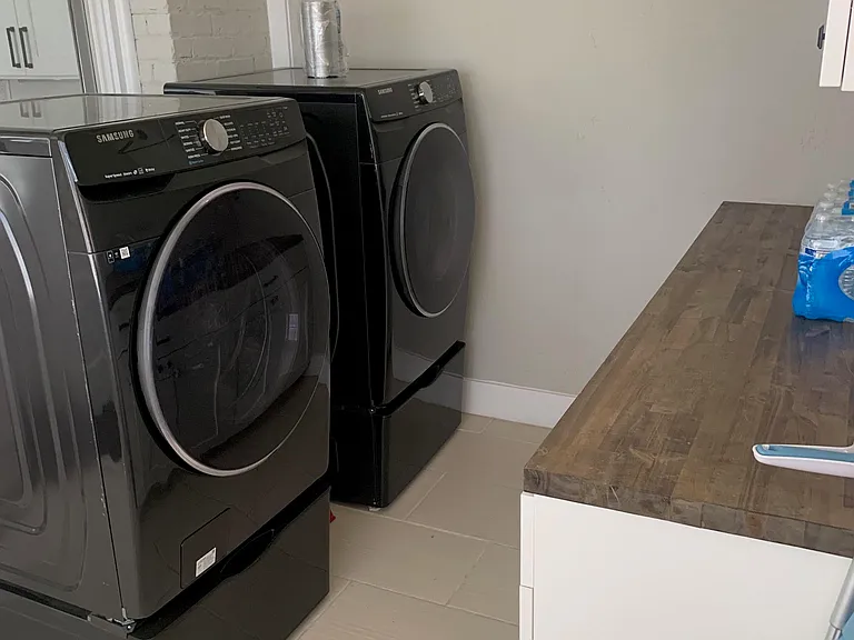 Shared laundry room