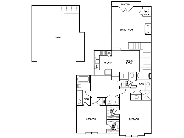 Floor plan Violet