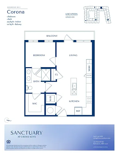 Floor plan Corona