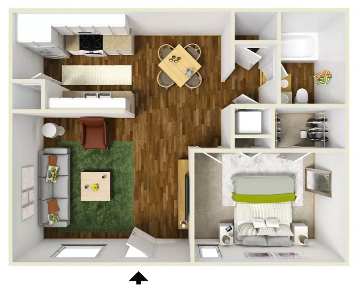 Floor plan A1S