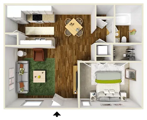 Floor plan A1S
