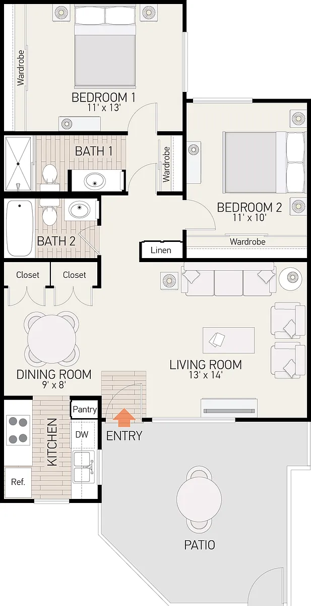 Floor plan Plan 5