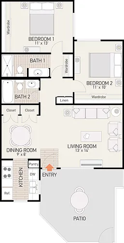 Floor plan Plan 5
