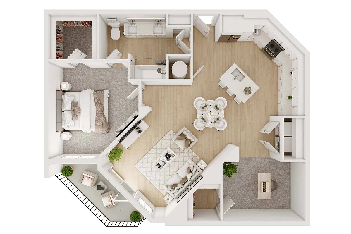 Floor plan A8D