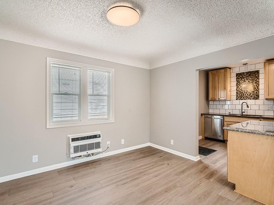 Dining/kitchen. A/C unit.