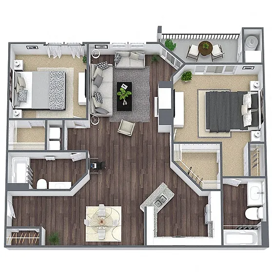 Floor plan Carlyle