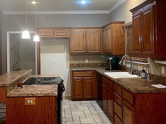 Kitchen view from dining