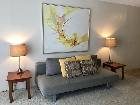 Living Room with fold down couch