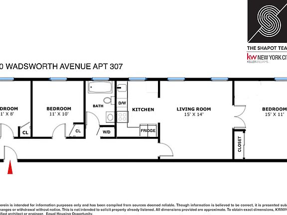 2nd image of 160 Wadsworth Ave APT 307