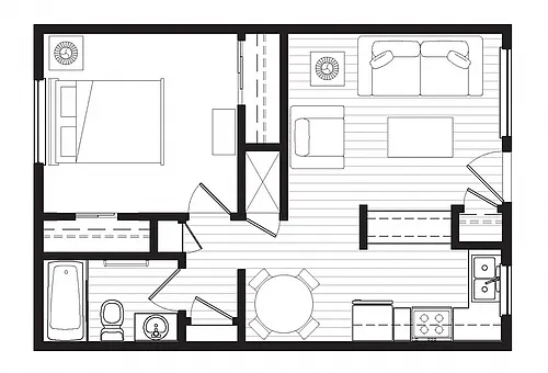Floor plan Fair Plaza