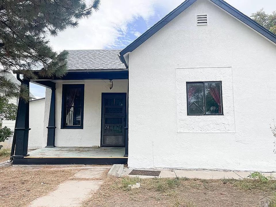 Street view taken from inside fence