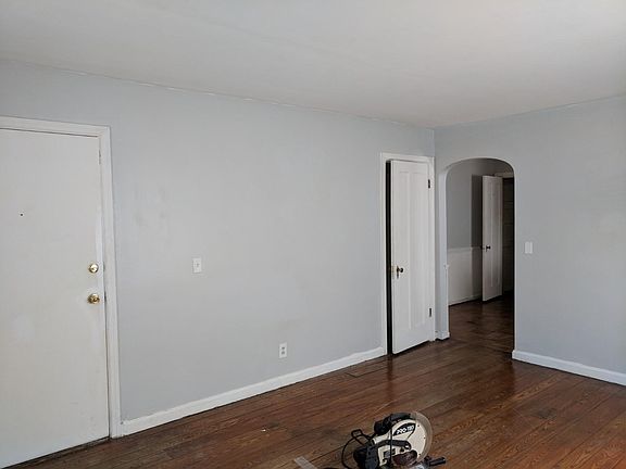 View from the living room looking back at the entrance on th