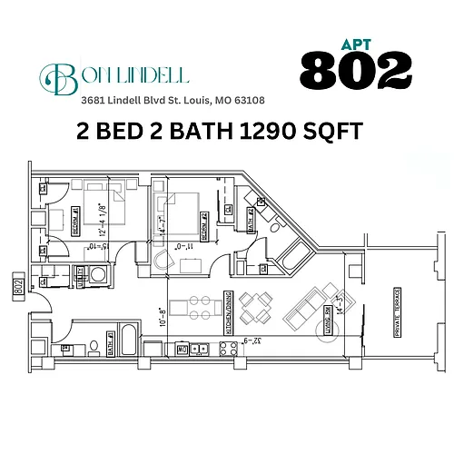 Floor plan 802