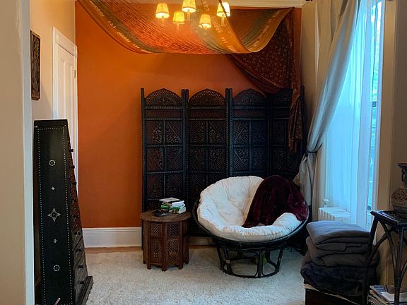 Front reading room off living room.