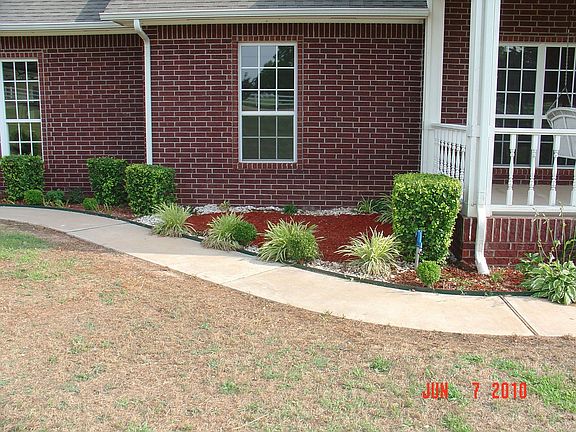 Left side of front