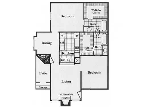 Floor plan EP-2X2