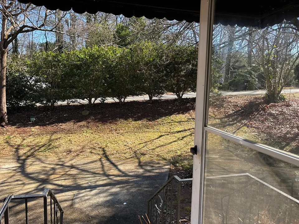 View from front door