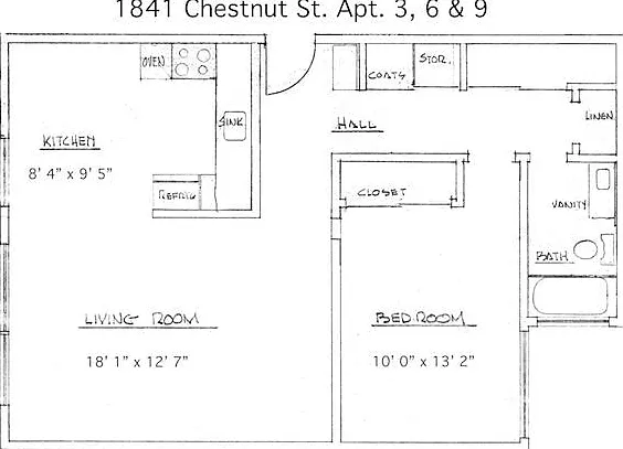 1841 Chestnut St #6 — Photo 8