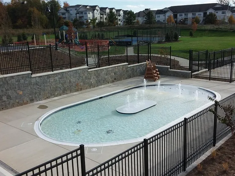 Wading pool at the clubhouse