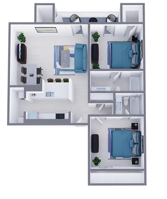 Floor plan B2 Classic