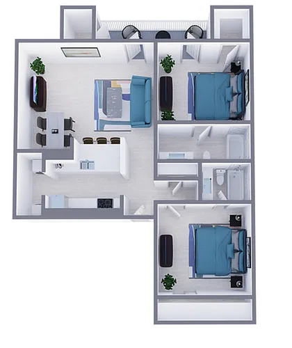 Floor plan B2 Silver