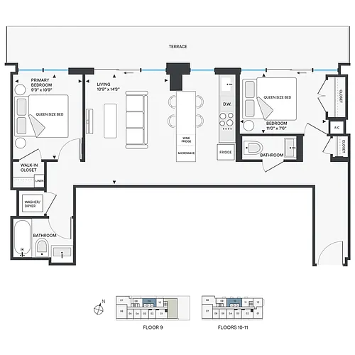 Floor plan 1010