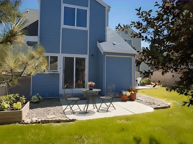 Your own back patio to relax and take in the Colorado sky. Maybe a little garden? El Fresco dinners?