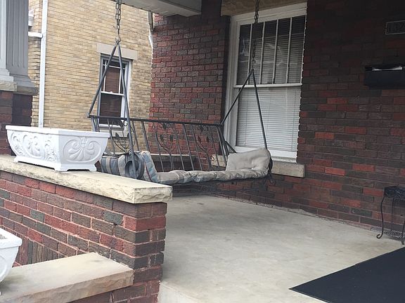 Large inviting front porch