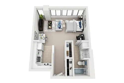 Floor plan Model B
