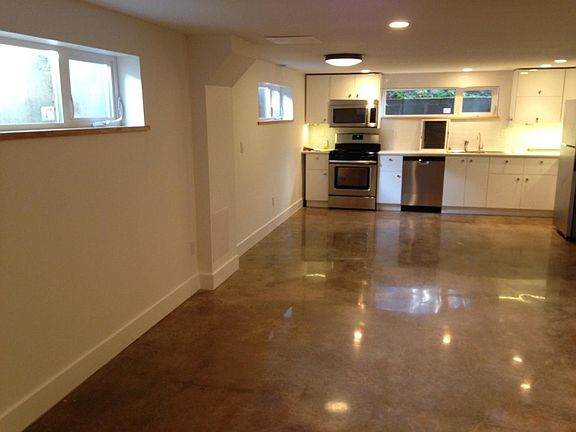 From entry facing kitchen