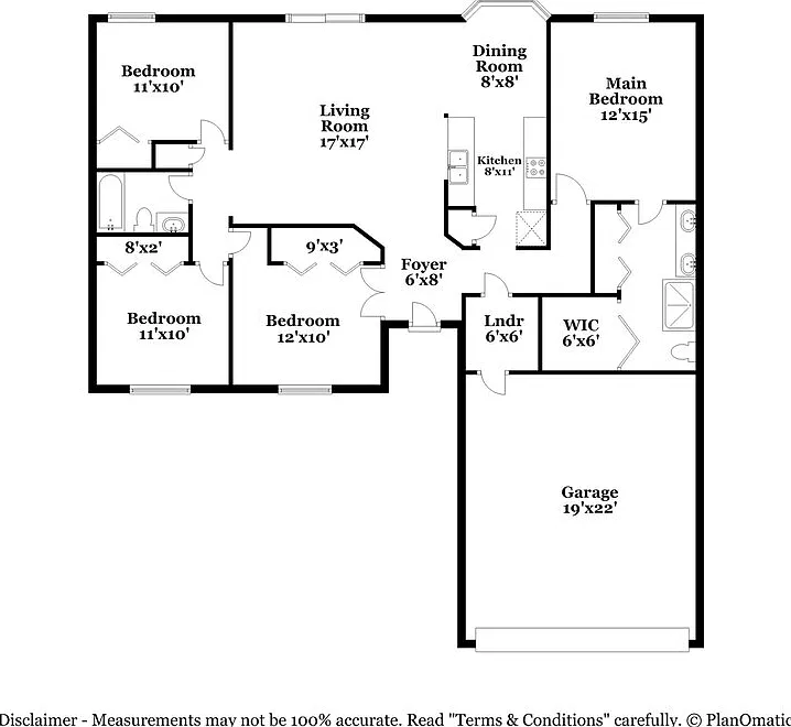 4 bed, 2.0 bath, 1458 sqft, $1,885 — Photo 2