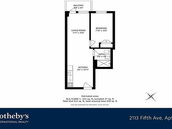 2nd image of 2113 5th Ave #2R
