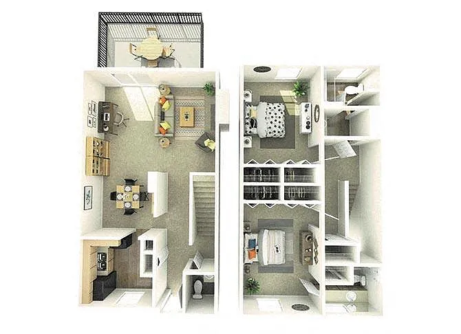 Floor plan 2X25A