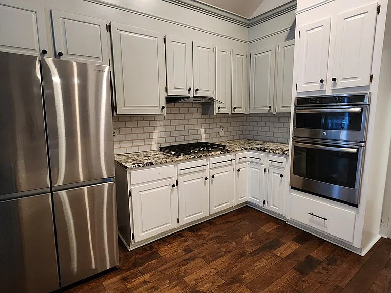 Kitchen with new appliances