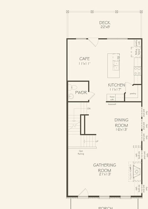 First Floor 2 br 2.5 ba
