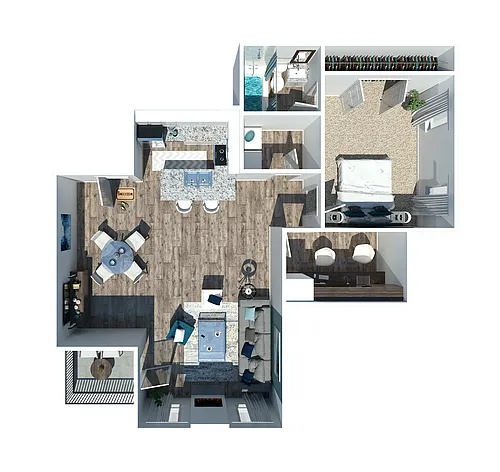 Floor plan The Mimosa